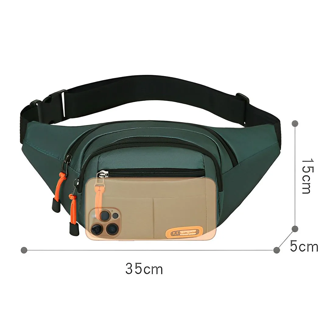 Oxford Waterproof Mobile Waist Bag for Men Women Multifunctional Large Capacity Fanny Pack Wear-resistant Riñoneras Para Hombre - Image 3