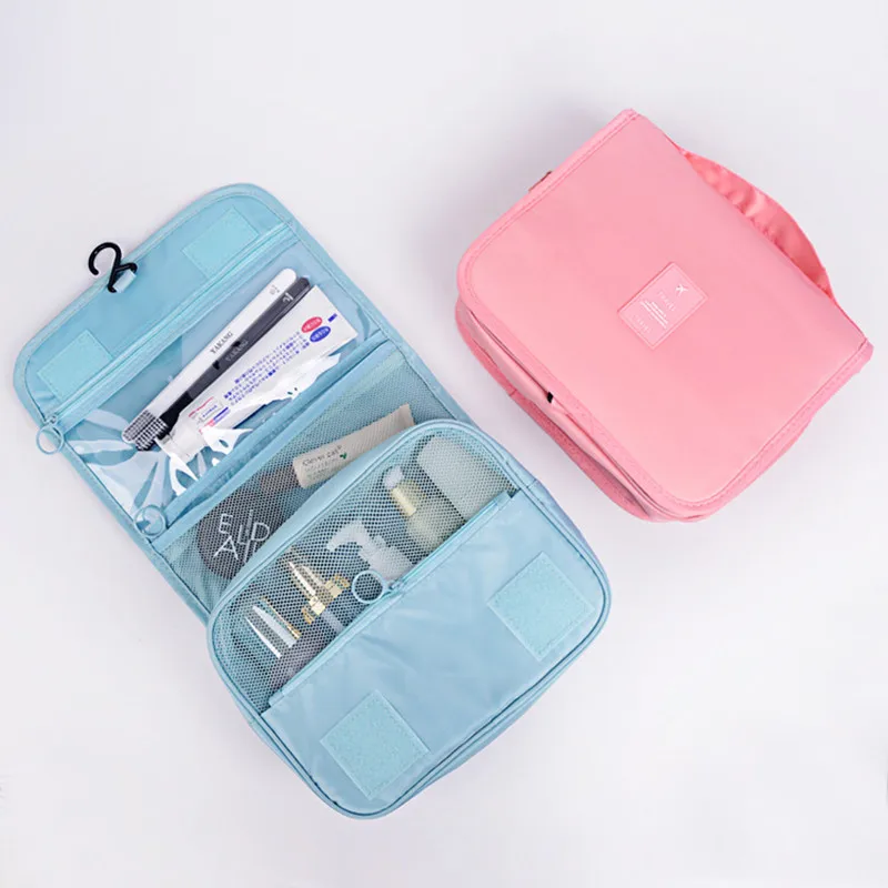 Travel Makeup Bag Waterproof Toiletries Organizer High Quality Women Neceser Bathroom Hook Wash Pouch Hook Storage Bag - Image 4