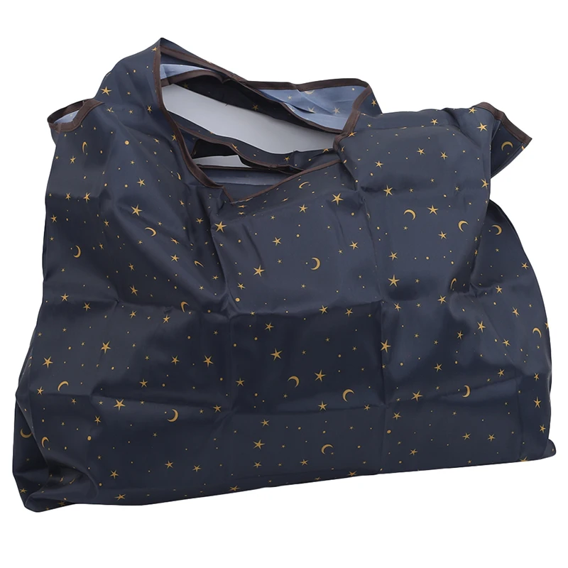 Thick Foldable Shopping Storage Bag Large Capacity Reusable Grocery Bag Eco Friendly Supermarket Waterproof Shoulder Bag - Image 5