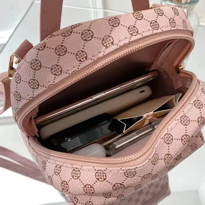 Classic Women Backpack Fashion School Bags Female Daily Shopping Girl Backpacks Schoolbags - Image 5