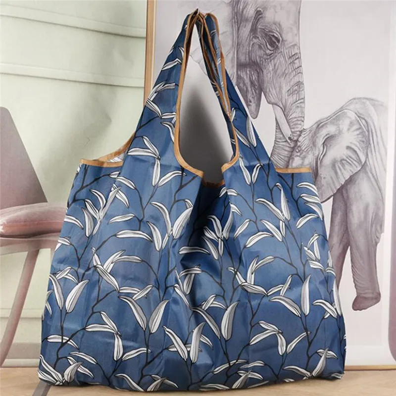 Thick Foldable Shopping Storage Bag Large Capacity Reusable Grocery Bag Eco Friendly Supermarket Waterproof Shoulder Bag - Image 6