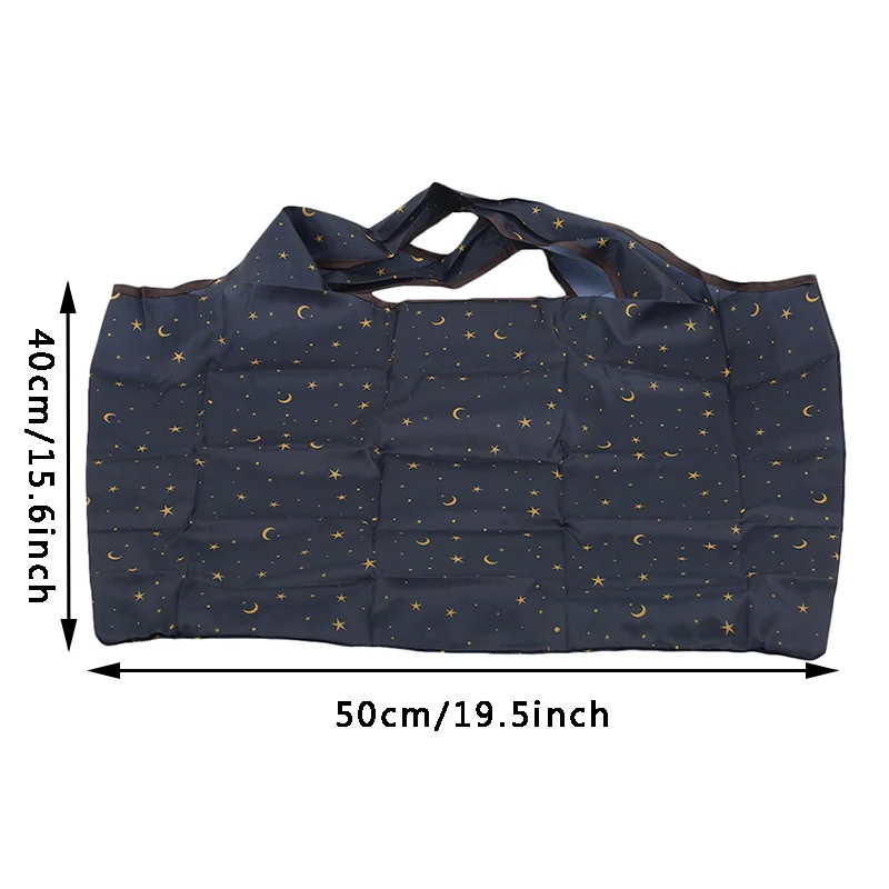 Thick Foldable Shopping Storage Bag Large Capacity Reusable Grocery Bag Eco Friendly Supermarket Waterproof Shoulder Bag - Image 2