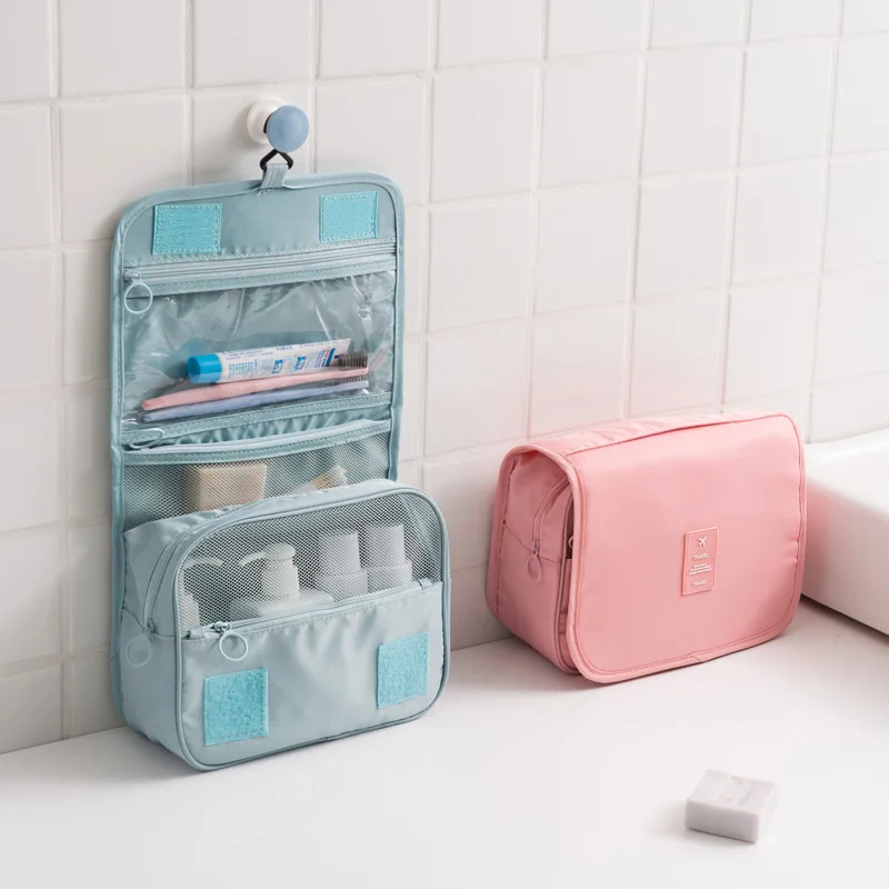 Travel Makeup Bag Waterproof Toiletries Organizer High Quality Women Neceser Bathroom Hook Wash Pouch Hook Storage Bag - Image 5